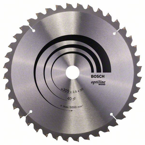 Tarcza pilarska Optiline Wood 305x30 Bosch 2608640440 - obrazek 1