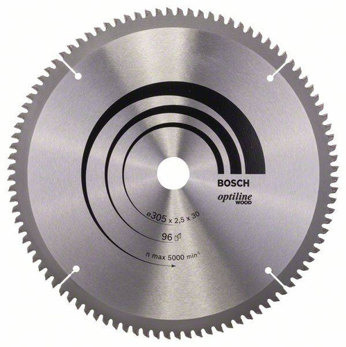 Tarcza pilarska Optiline Wood 305x30 Bosch 2608640442 - obrazek 1