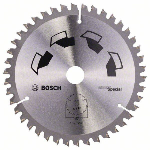 Tarcza pilarska SPECIAL 160x20/16x2,5 Bosch 2609256887 - obrazek 1