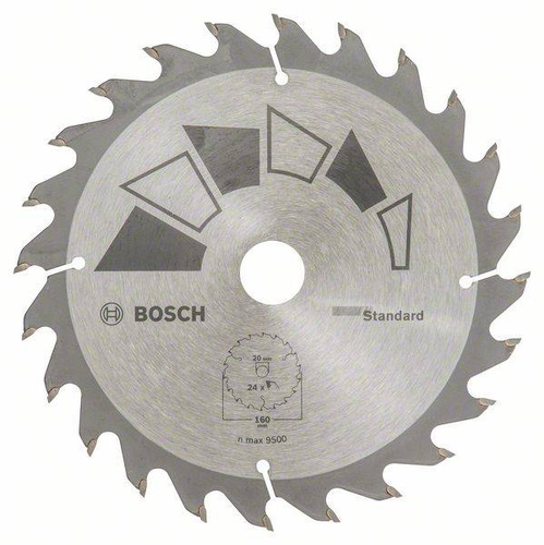 Tarcza pilarska STANDARD 160x20/16x2,2 Bosch 2609256810 - obrazek 1