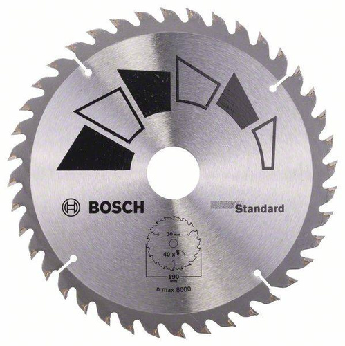 Tarcza pilarska STANDARD 190x30/24x2,2 Bosch 2609256821 - obrazek 1