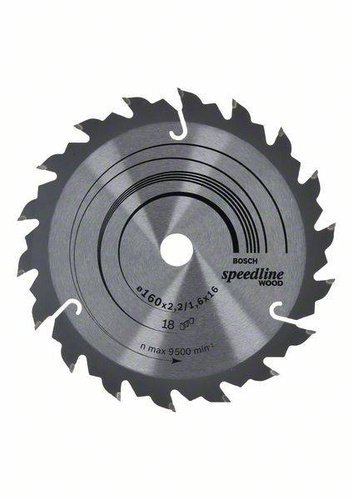 Tarcza pilarska Speedline Wood 160x16 Bosch 2608640785 - obrazek 1