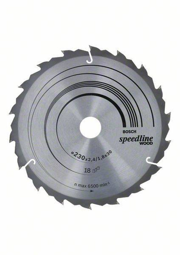 Tarcza pilarska Speedline Wood 230x30 Bosch 2608640804 - obrazek 1