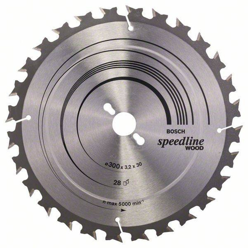 Tarcza pilarska Speedline Wood 300x30 Bosch 2608640681 - obrazek 1