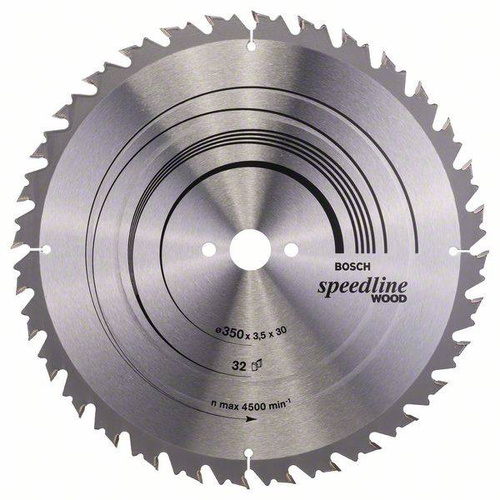 Tarcza pilarska Speedline Wood 350x30 Bosch 2608640683 - obrazek 1