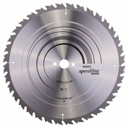 Tarcza pilarska Speedline Wood 400x30 Bosch 2608640684 - obrazek 1