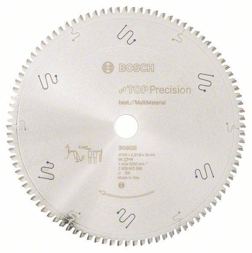 Tarcza pilarska Top Precision Best for Multi Material 305x30 Bosch 2608642099 - obrazek 1