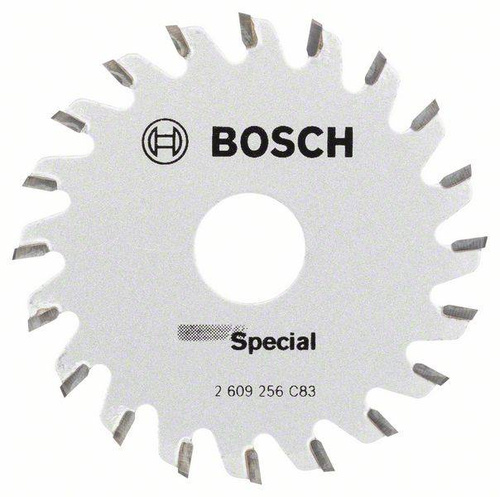 Tarcza pilarska do pilarek tarczowych do cięć wgłębnych i pilarek tarczowychD = 65 mm; otwór = 15 mm; Z = 20 Bosch 2609256C83 - obrazek 1