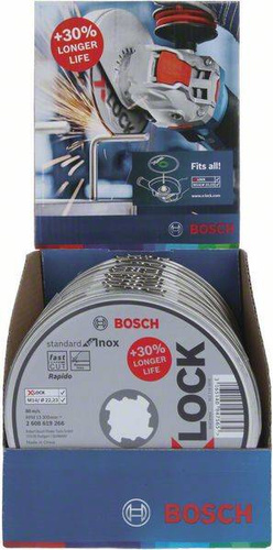 Tarcza tnąca Standard for Inox X-LOCK z prostym otworem WA 60 T BF 115x22,23 Bosch 2608619266 - obrazek 1
