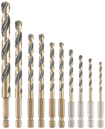 Zestaw 10 wierteł Black&Gold HEX Dewalt DT20620-QZ - obrazek 1