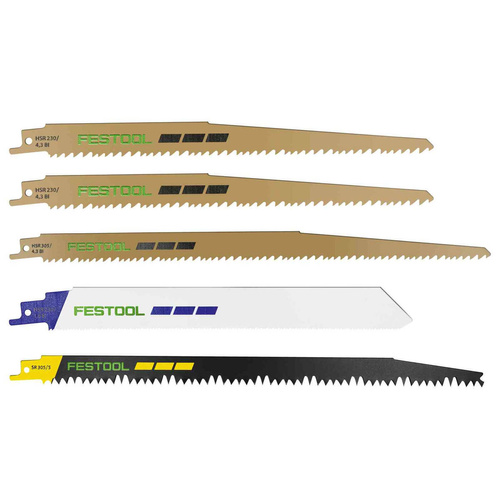 Zestaw brzeszczotów Festool RS-Sort/5 577496 - obrazek 1