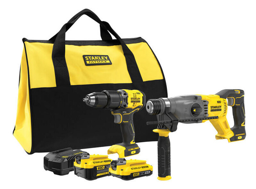 Zestaw elektronarzędzi Stanley Fatmax SFMCK216MDS