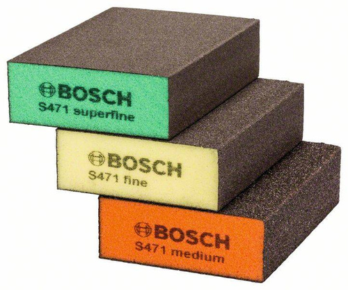 Zestaw gąbek ściernych Bosch 2609256F16 - obrazek 1