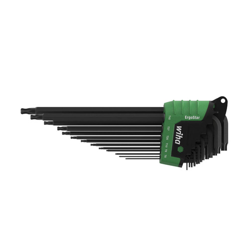 Zestaw kluczy trzpieniowych TORX T5-T45 ErgoStar Wiha 36487 13 szt. - obrazek 1