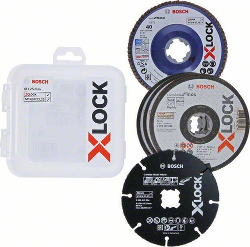 Zestaw tarcz X-LOCK 125 mm Bosch 2608619374 - obrazek 1