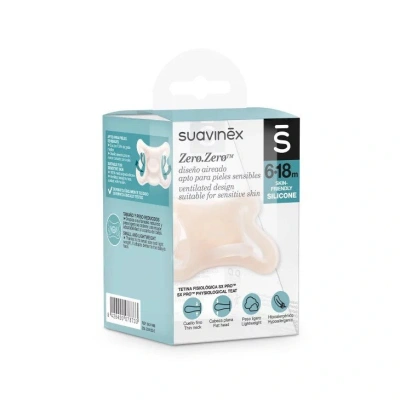 Suavinex Smoczek dla niemowlaka fizjologiczny SX Pro Zero 6-18m Suavinex Smoczek dla niemowlaka fizjologiczny SX Pro Zero 6-18m