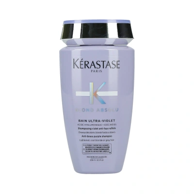 Kérastase Blond Absolu Bain Ultraviolet Szampon do jasnych i rozjaśnionych włosów 250 ml Kérastase Blond Absolu Bain Ultraviolet Szampon do jasnych i rozjaśnionych włosów 250 ml