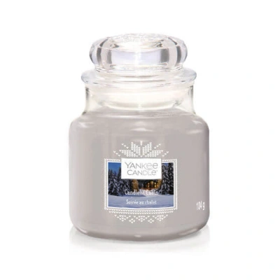 Świeca zapachowa Yankee Candle CANDLELIT CABIN, mały słoik, 104g