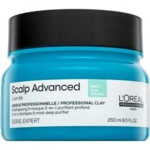 L’OREAL Professionnel Serie Expert Scalp Advanced Antioiliness 2IN1 DEEP Purifier CLA Pielęgnacja włosów, Rozmiar: 250 ml, ` L’OREAL Professionnel Serie Expert Scalp Advanced Antioiliness 2IN1 DEEP Purifier CLA Pielęgnacja włosów, Rozmiar: 250 ml, `