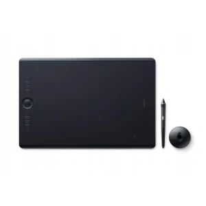 Wacom Intuos Pro Large tablet graficzny z funkcją Bluetooth duży format do cyfrowego rysowania i retuszu zdjęć o wyjątkowo wysokiej czułości nacisku konfigurowalnych przycisków poleceń, kolor Wacom Intuos Pro Large tablet graficzny z funkcją Bluetooth duży format do cyfrowego rysowania i retuszu zdjęć o wyjątkowo wysokiej czułości nacisku konfigurowalnych przycisków poleceń, kolor