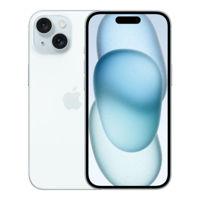 Apple iPhone 15 , 15,5 cm (6.1"), 2556 x 1179 px, 256 GB, 48 MP, iOS 17, Niebieski - obrazek 1
