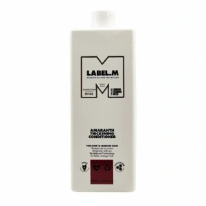 Label.m Professional Amaranth Thickening Conditioner 1000 ml Label.m Professional Amaranth Thickening Conditioner 1000 ml