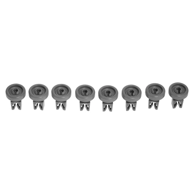 Electrolux AEG 50286967000 koło zębate kosza zmywarka wheel kit,8pcs.,dark grey,div - obrazek 1