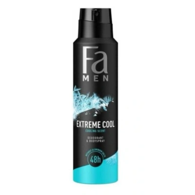 Fa Dezodorant Spray dla mężczyzn chłodzący Extreme Cool 150 ml - obrazek 1
