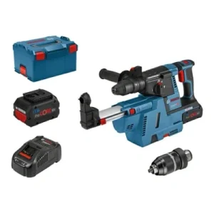 Bosch Professional system 18V: akumulatorowy młot udarowo obrotowy GBH 18V 26 F (2 akumulatory ProCORE18V 5.5 Ah, ładowarka GAL 1880 CV, walizka L BOXX) Bosch Professional system 18V: akumulatorowy młot udarowo obrotowy GBH 18V 26 F (2 akumulatory ProCORE18V 5.5 Ah, ładowarka GAL 1880 CV, walizka L BOXX)