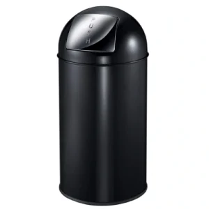 EKO Pushcan 40 Liter Steel Schwarz