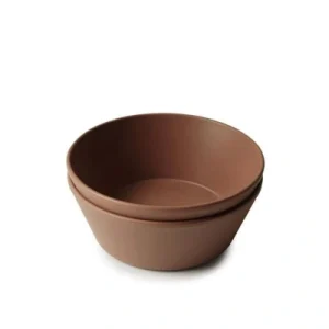 Mushie 2 miseczki Round Caramel Mushie 2 miseczki Round Caramel