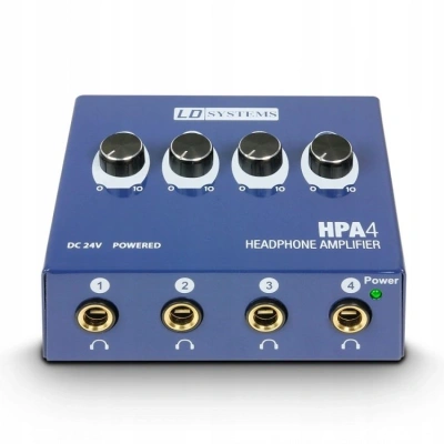 LD SYSTEMS HPA 4 WZMACNIACZ SŁUCHAWKOWY LD SYSTEMS HPA 4 WZMACNIACZ SŁUCHAWKOWY