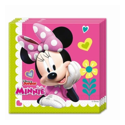 Serwetki, Minnie Happy Helpers, 33x33 cm, 20 sztuk - obrazek 1