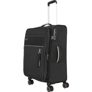 Walizka Średnia Travelite Miigo 67 Cm Czarna Walizka Średnia Travelite Miigo 67 Cm Czarna