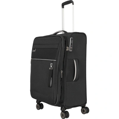 Walizka Średnia Travelite Miigo 67 Cm Czarna - obrazek 1
