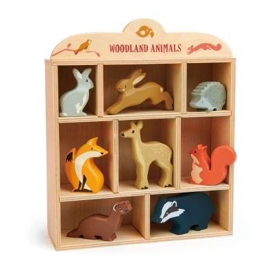Drewniane figurki do zabawy Leśne zwierzęta, Tender Leaf Toys Drewniane figurki do zabawy Leśne zwierzęta, Tender Leaf Toys