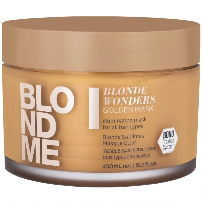 Schwarzkopf Blondme Blonde Wonders maska rozświetlająca do włosów blond 450ml odżywia i wzmacnia, regeneruje, nawilża - obrazek 1
