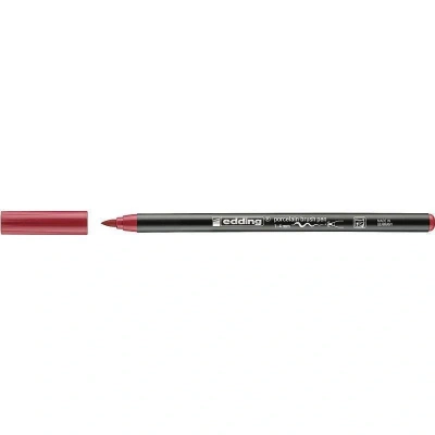 Marker Edding 4200 do porcelany czerwony karminowy - obrazek 1