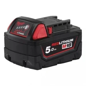 Milwaukee M18 B5 Akumulator 18V 5,0Ah Li-Ion Czerwony Milwaukee M18 B5 Akumulator 18V 5,0Ah Li-Ion Czerwony