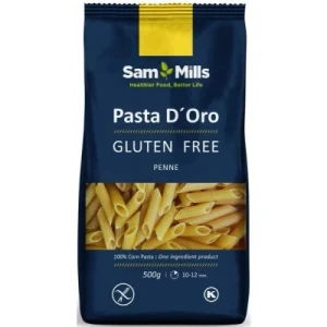 MAKARON KUKURYDZ BEZGLUTENOWY RURKI 500g SAM MILLS MAKARON KUKURYDZ BEZGLUTENOWY RURKI 500g SAM MILLS