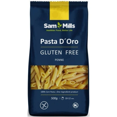 MAKARON KUKURYDZ BEZGLUTENOWY RURKI 500g SAM MILLS - obrazek 1