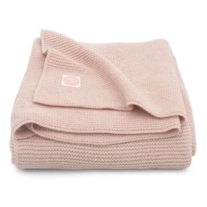 Jollein Kocyk tkany 75 x 100 cm Basic Knit TOG 1.0 PALE PINK Jollein Kocyk tkany 75 x 100 cm Basic Knit TOG 1.0 PALE PINK