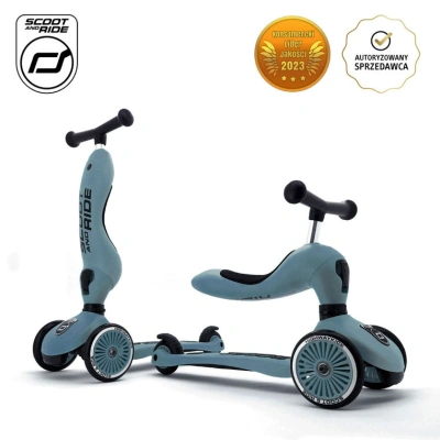 Scoot & Ride Highwaykick 1 2w1 Jeździk i Hulajnoga - obrazek 1