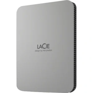 dysk mobilny LaCie, 2 TB, przenośny zewnętrzny twardy — Moon Silver, USB C 3.2, do komputerów PC i Mac, z recyklingu poużytkowego, usługą Ado.. dysk mobilny LaCie, 2 TB, przenośny zewnętrzny twardy — Moon Silver, USB C 3.2, do komputerów PC i Mac, z recyklingu poużytkowego, usługą Ado..