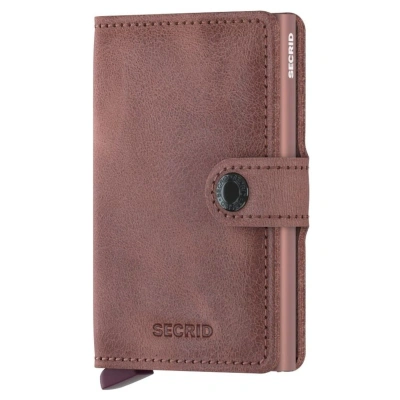 Secrid Miniwallet Vintage - Portfel kieszonkowy - Mauve - obrazek 1