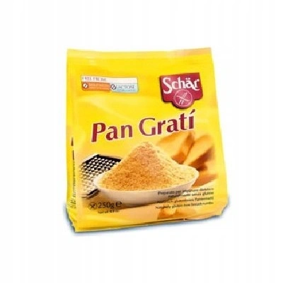 Bułka tarta Pan Grati bezg bez laktozy 300g SCHAR Bułka tarta Pan Grati bezg bez laktozy 300g SCHAR