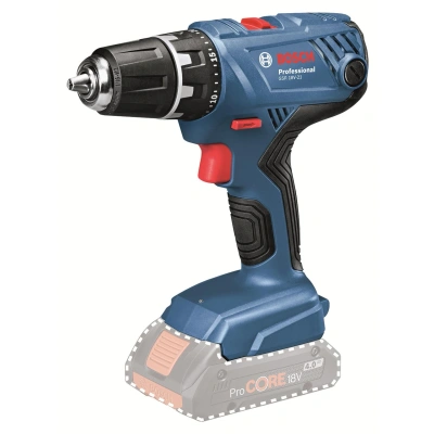 Bosch Professional system 18V: akumulatorowa wiertarko wkrętarka GSR 18V 21 (maks. moment obrotowy 55 Nm) Bosch Professional system 18V: akumulatorowa wiertarko wkrętarka GSR 18V 21 (maks. moment obrotowy 55 Nm)