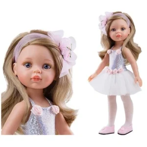 Paola Reina (Paolj) Balerina Lalka, Wielokolorowy, 32 cm Paola Reina (Paolj) Balerina Lalka, Wielokolorowy, 32 cm
