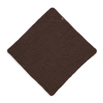 Jollein Ręcznik Kąpielowy Z Kapturem 75 X Cm Cotton Chestnut
