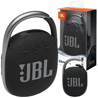 JBL Clip 4 – Głośnik Bluetooth Czarny JBL Clip 4 – Głośnik Bluetooth Czarny